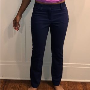 Express Editor Pants Sz 00S Blue